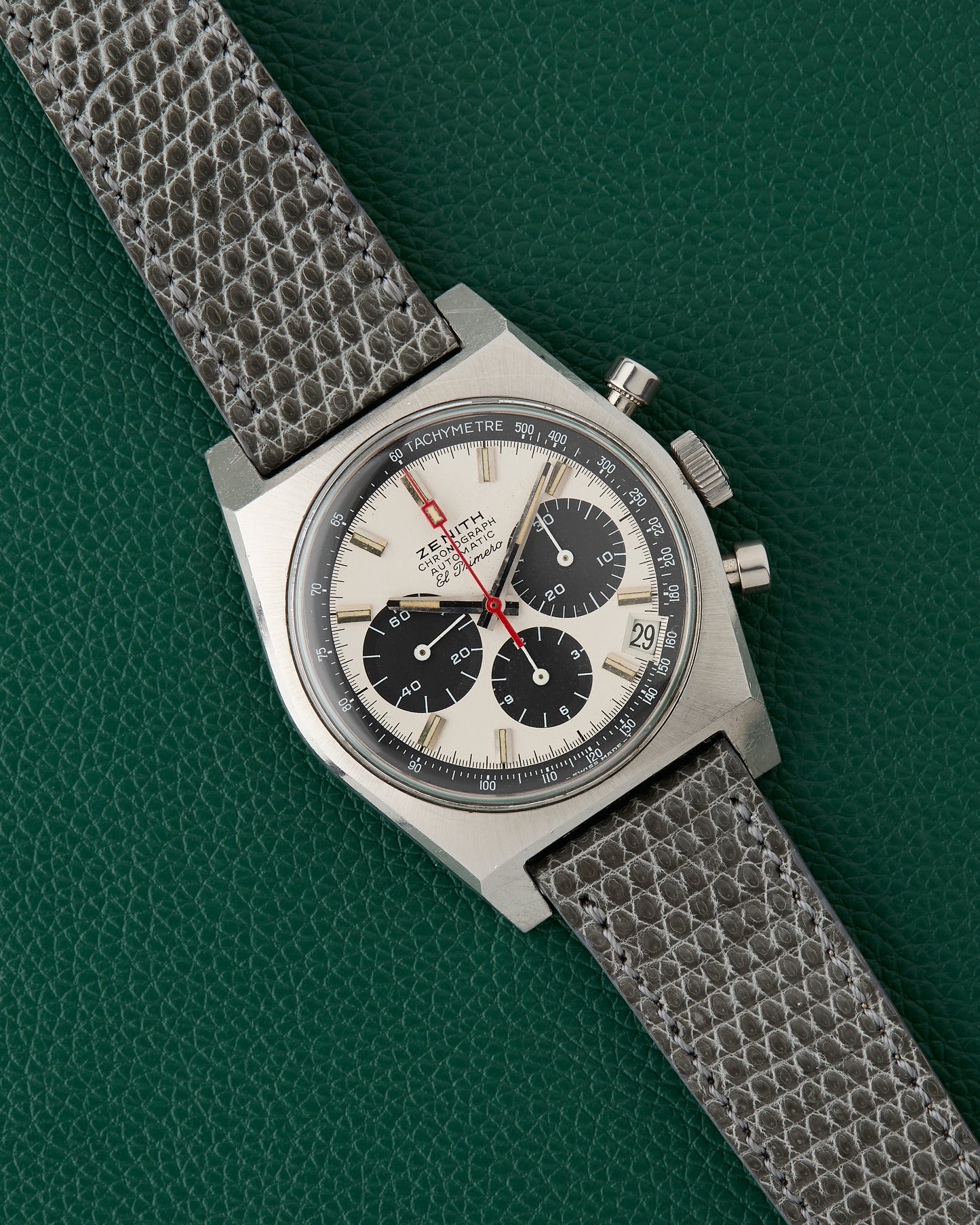 Zenith A384 El Primero Vintage Chronograph Panda Dial