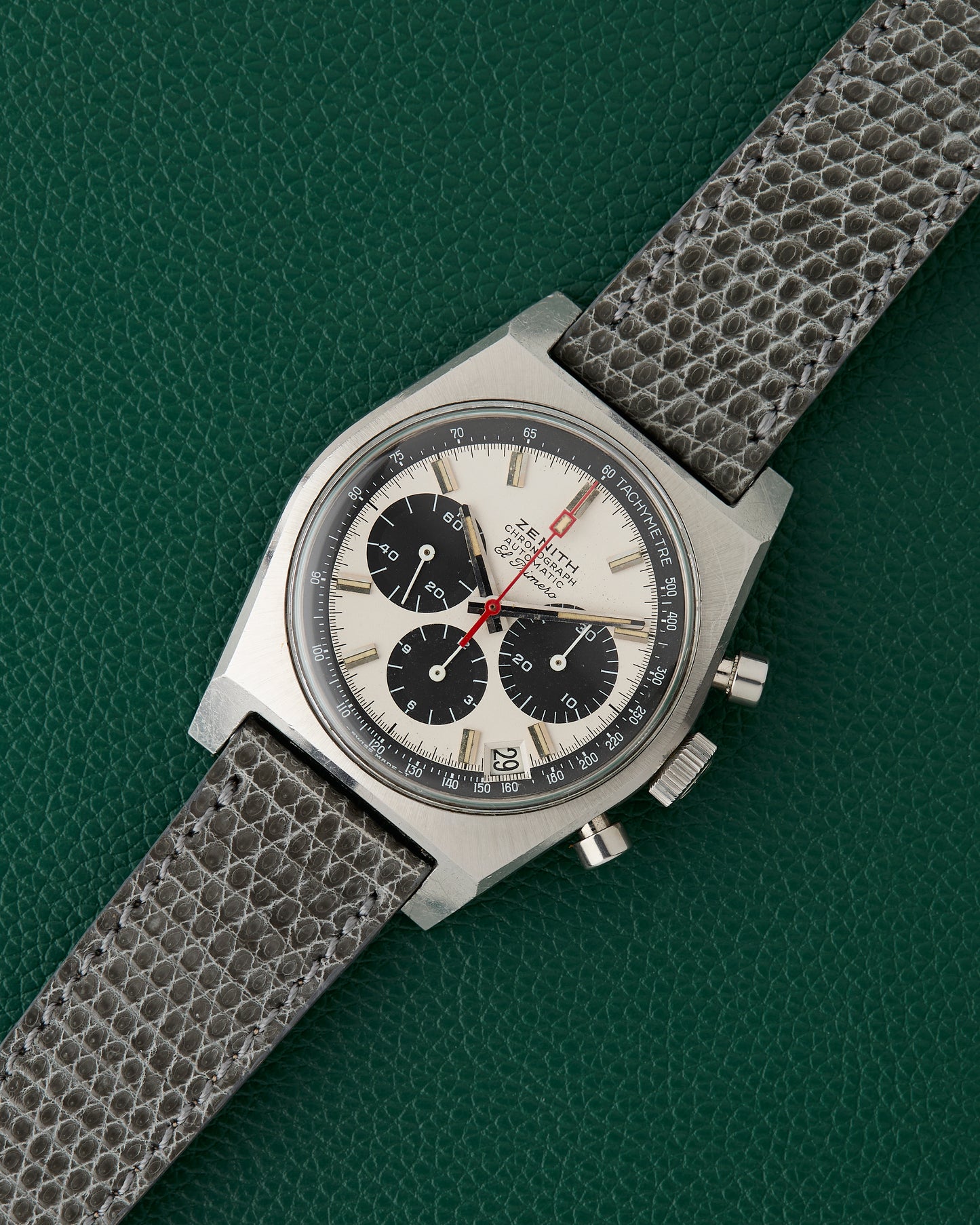 Zenith A384 El Primero Vintage Chronograph Panda Dial