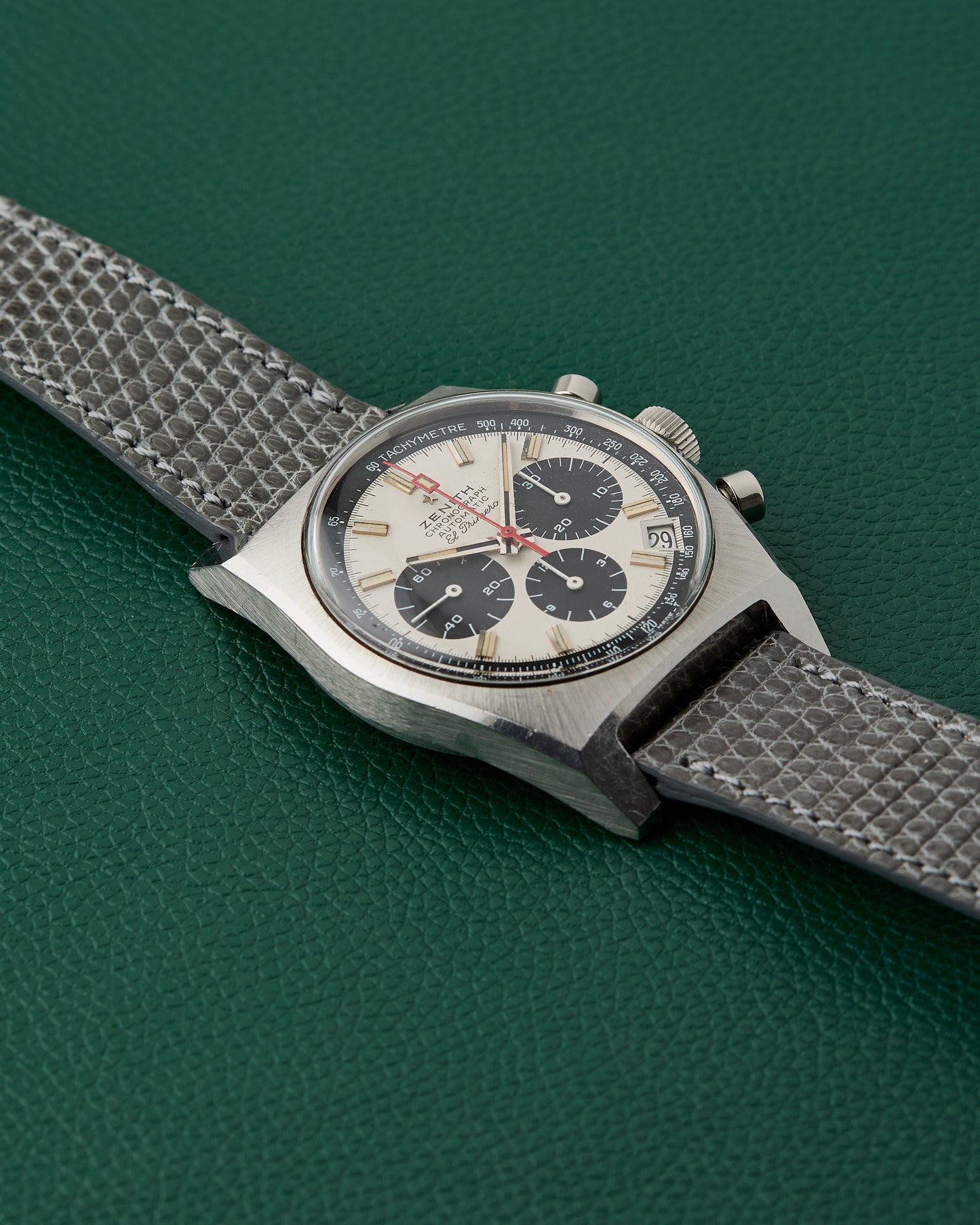 Zenith A384 El Primero Vintage Chronograph Panda Dial