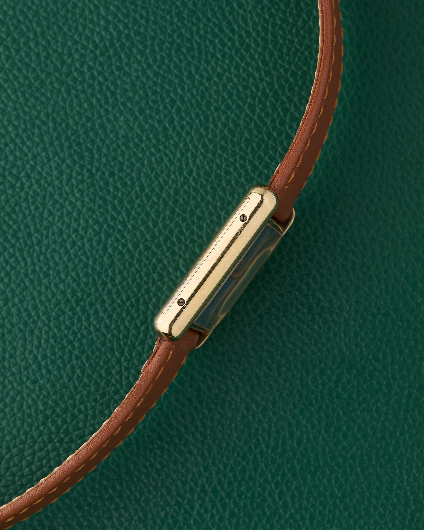 Cartier Tank Must de Cartier Blue Dial Manual Winding