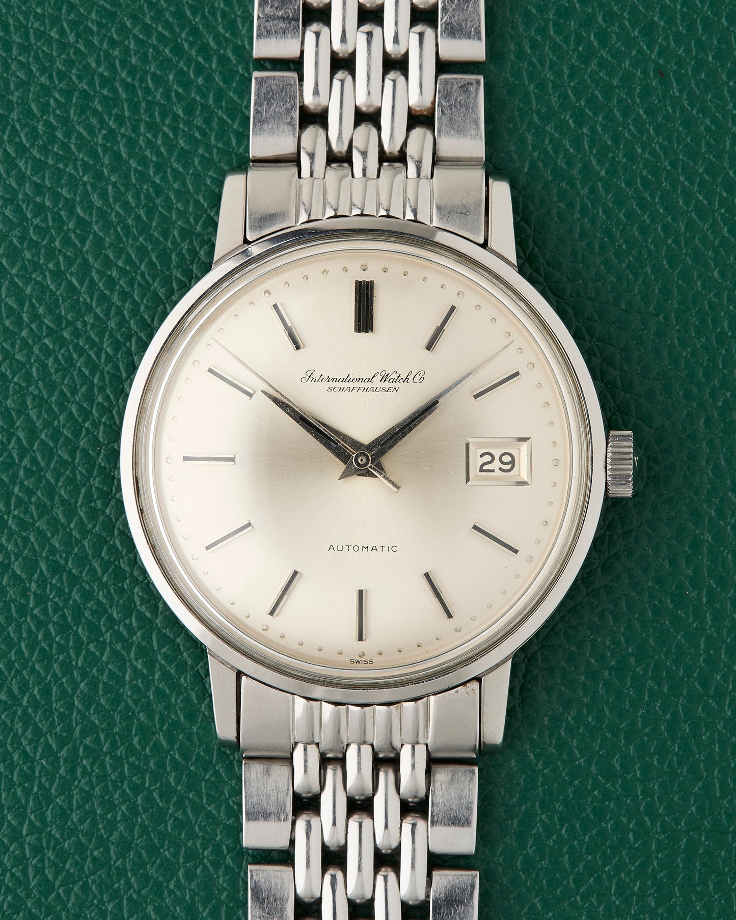 IWC Schaffhausen Ref. 804A Pellaton Gay Freres Bracelet Automatic 1966