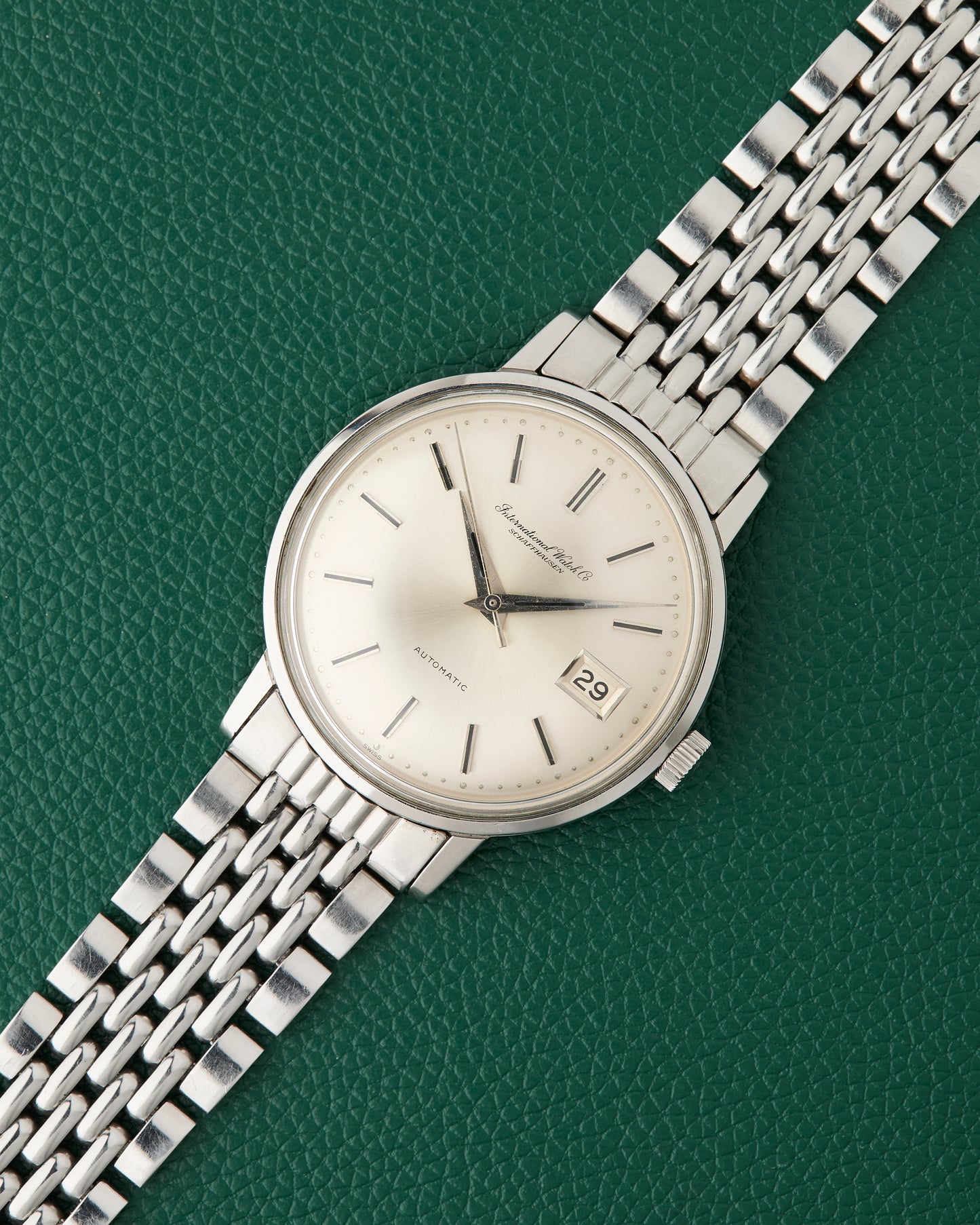 IWC Schaffhausen Ref. 804A Pellaton Gay Freres Bracelet Automatic 1966
