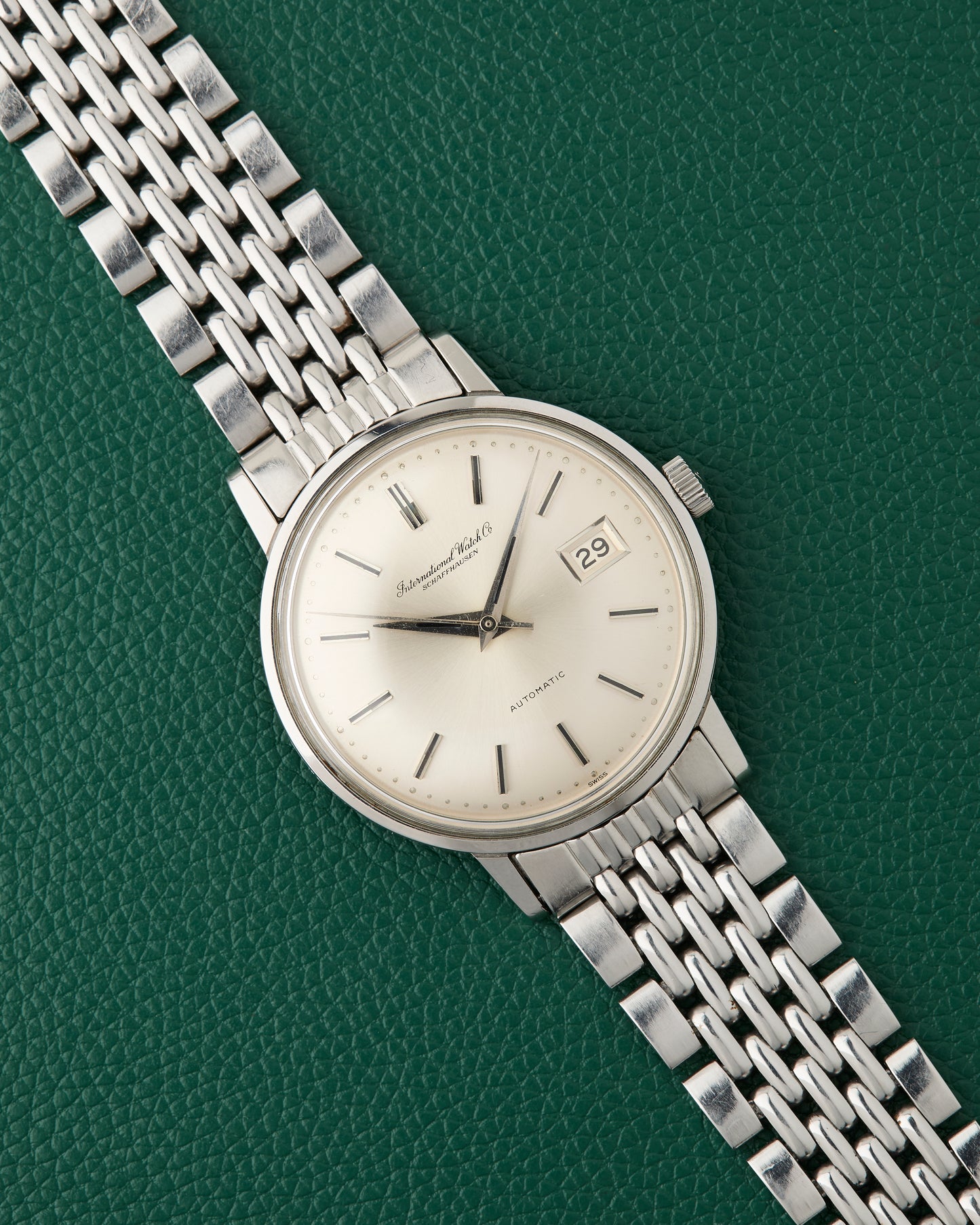 IWC Schaffhausen Ref. 804A Pellaton Gay Freres Bracelet Automatic 1966