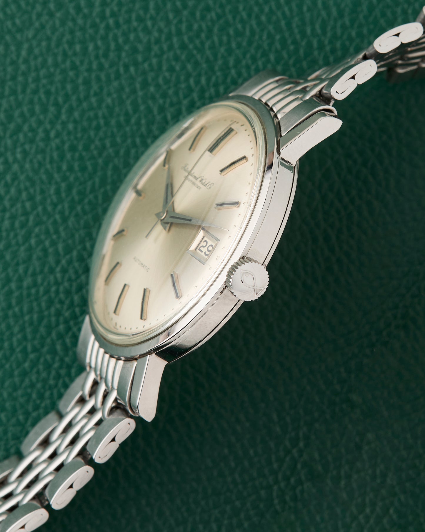 IWC Schaffhausen Ref. 804A Pellaton Gay Freres Bracelet Automatic 1966