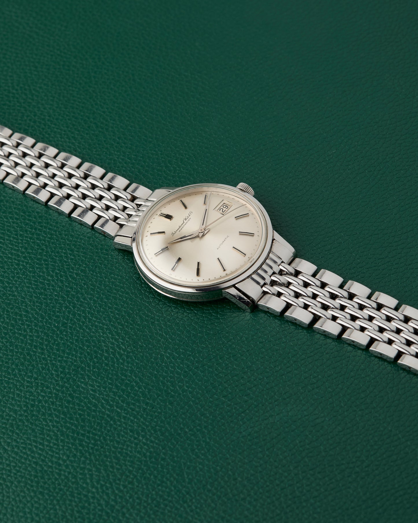 IWC Schaffhausen Ref. 804A Pellaton Gay Freres Bracelet Automatic 1966