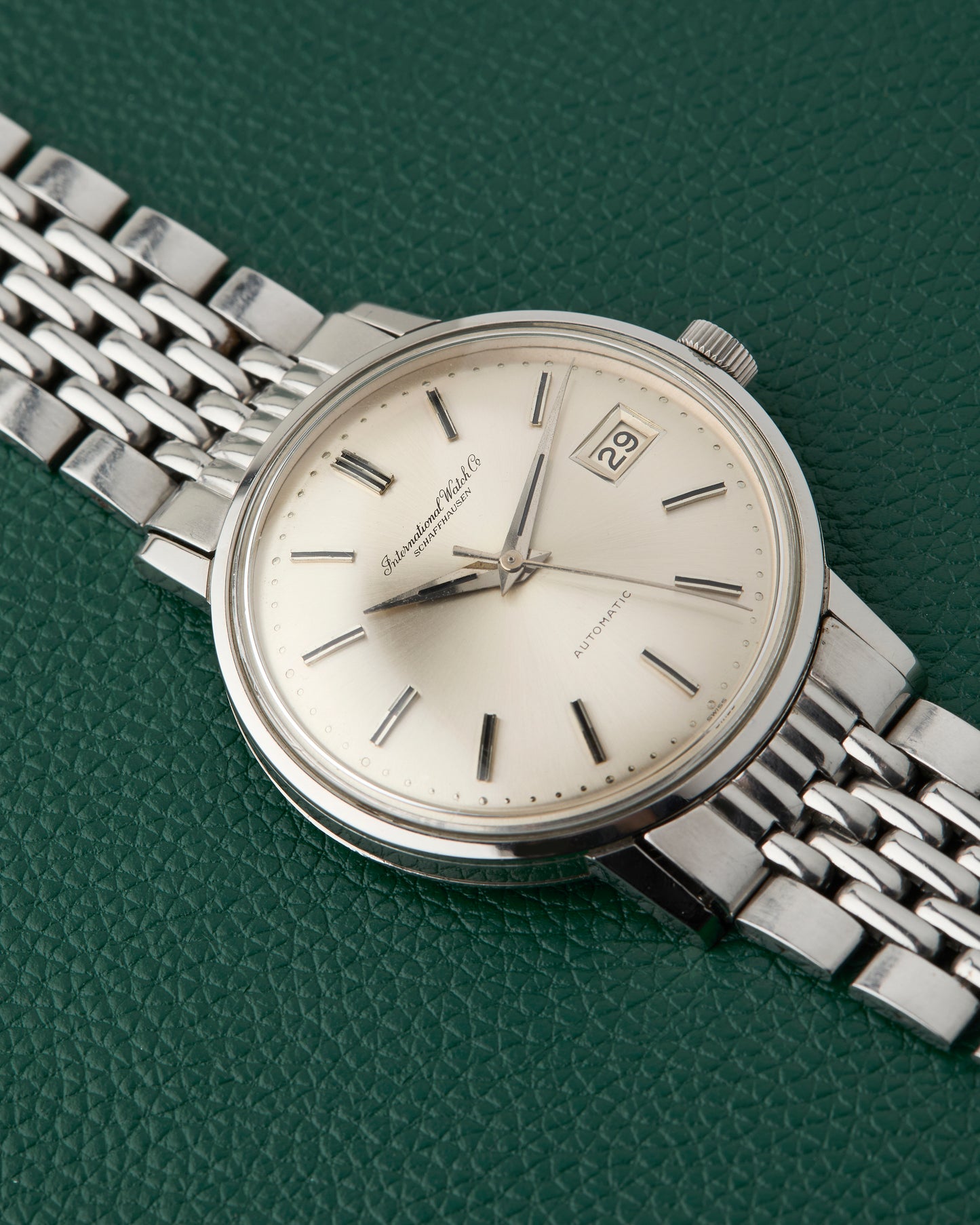 IWC Schaffhausen Ref. 804A Pellaton Gay Freres Bracelet Automatic 1966