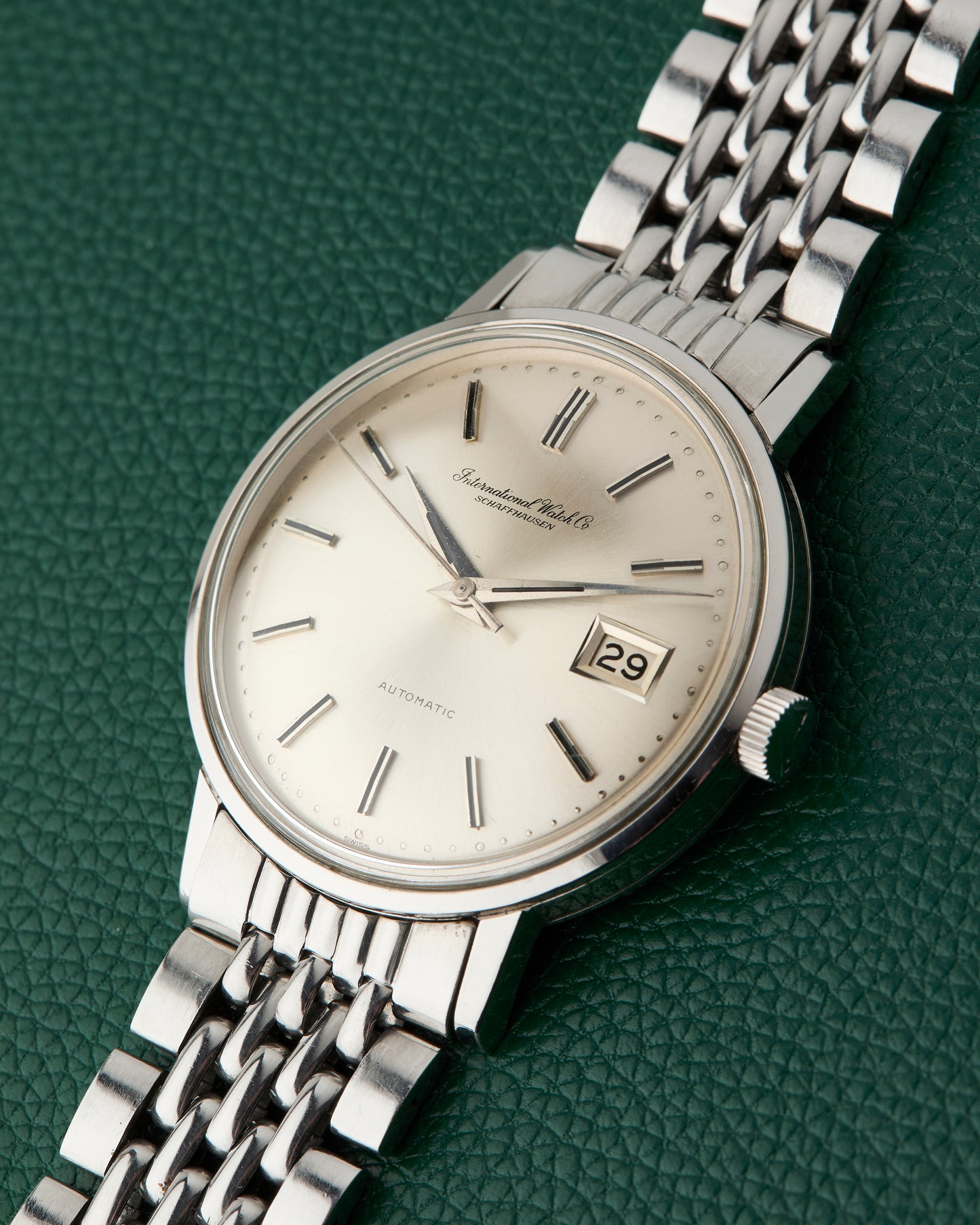 IWC Schaffhausen Ref. 804A Pellaton Gay Freres Bracelet Automatic 1966