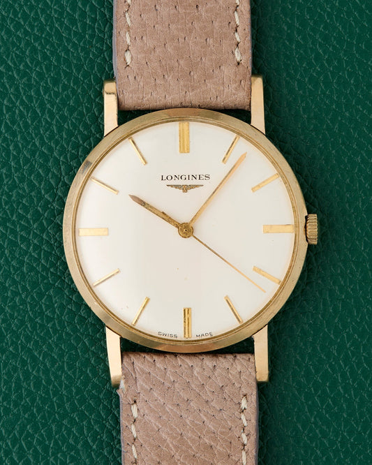 Longines Ref. 12374 Dennison Case 9k Yellow Gold Longines Box 1961