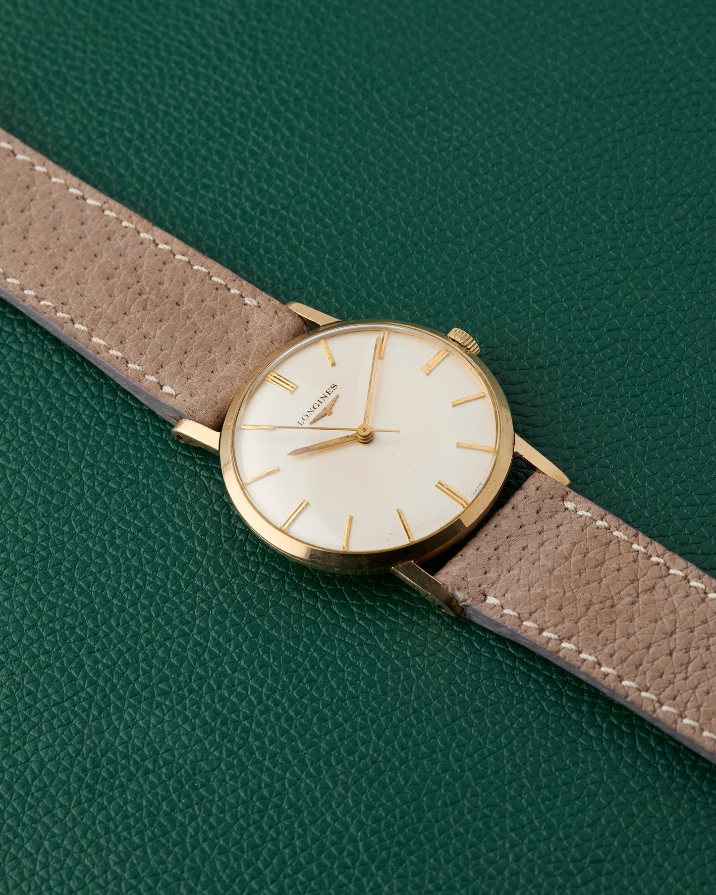 Longines Ref. 12374 Dennison Case 9k Yellow Gold Longines Box 1961