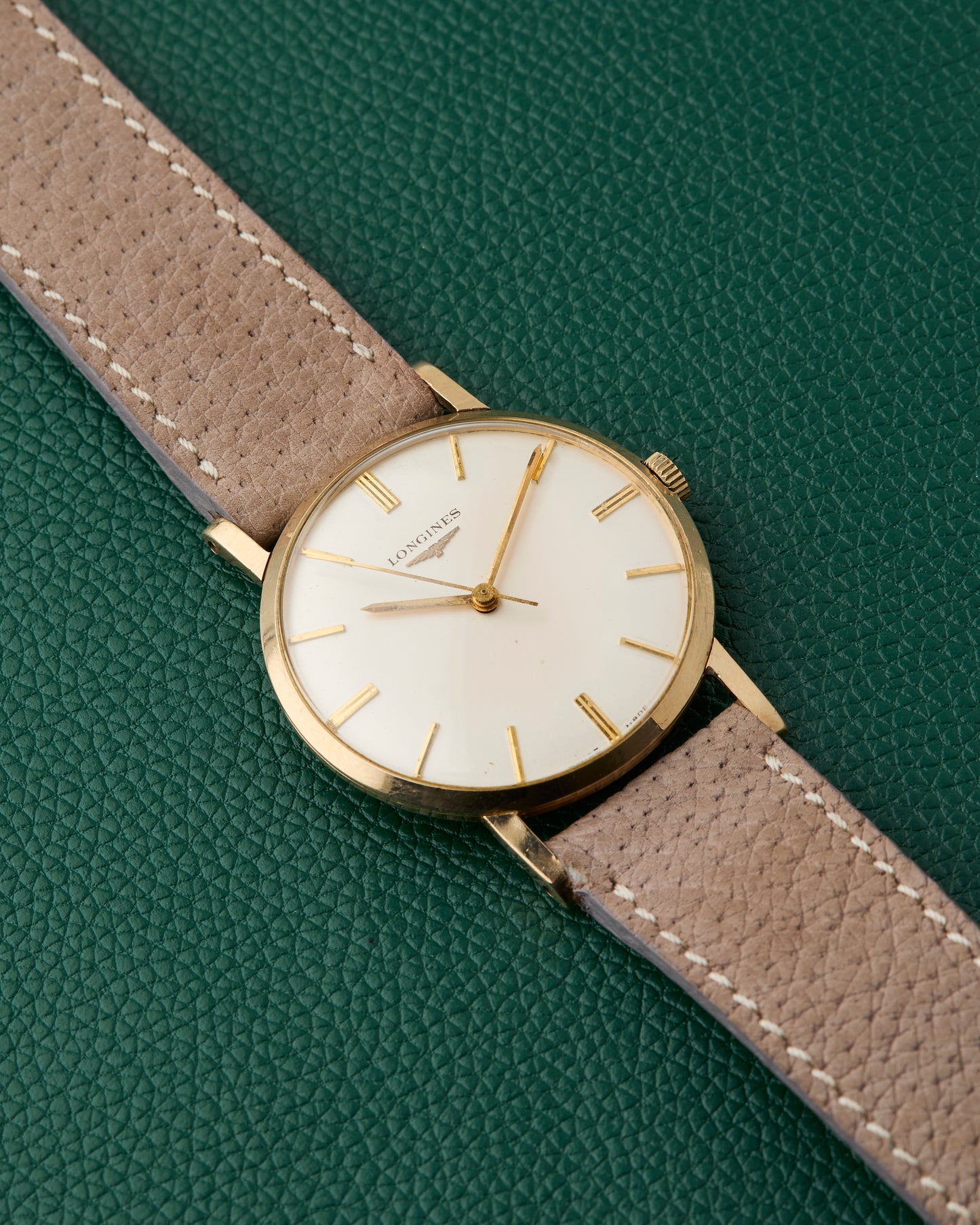Longines Ref. 12374 Dennison Case 9k Yellow Gold Longines Box 1961