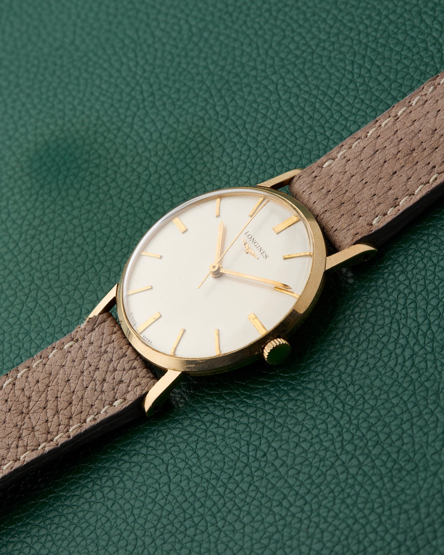Longines Ref. 12374 Dennison Case 9k Yellow Gold Longines Box 1961