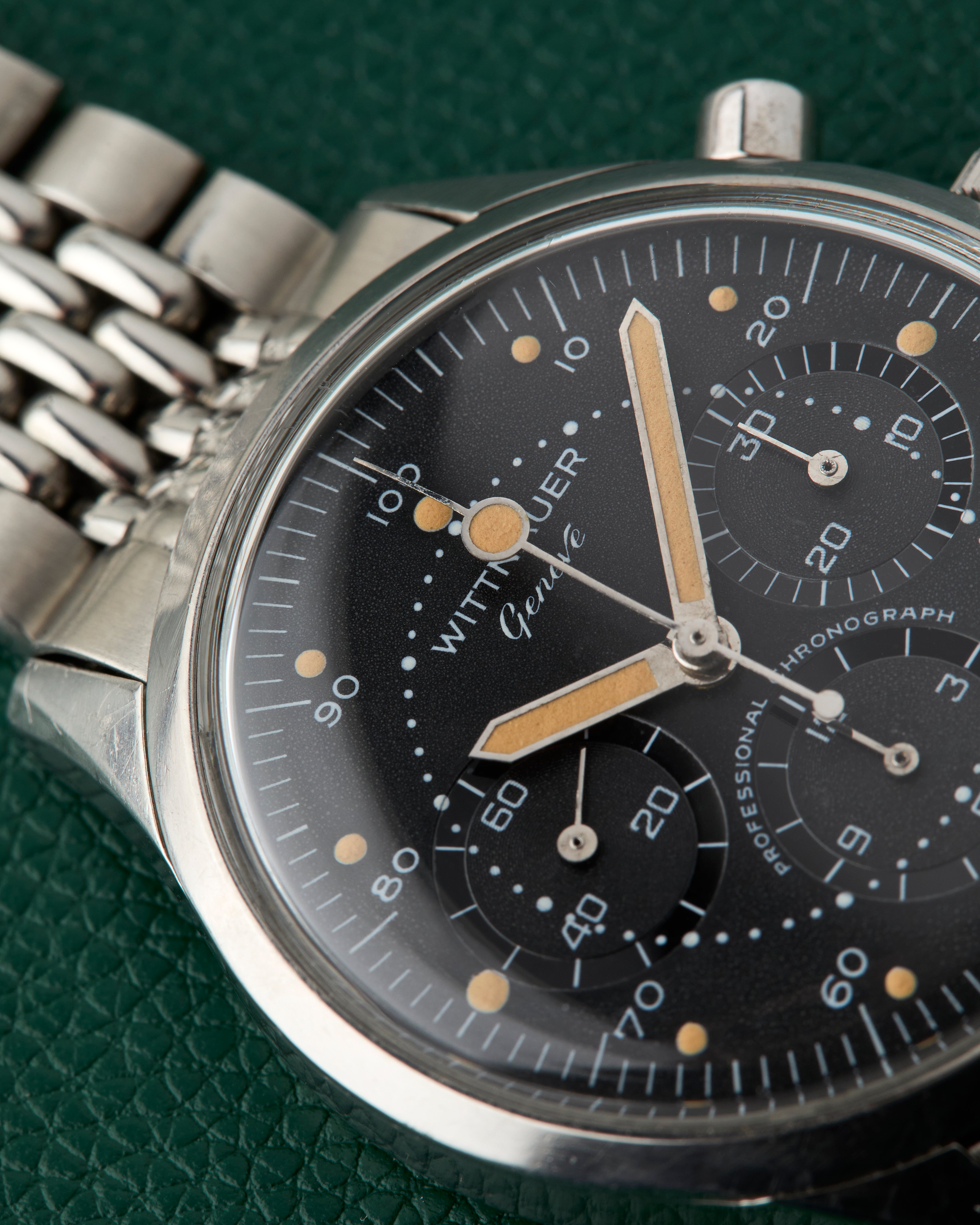 Wittnauer Ref. 242T Professional Chronograph Valjoux 72 – Tortoise