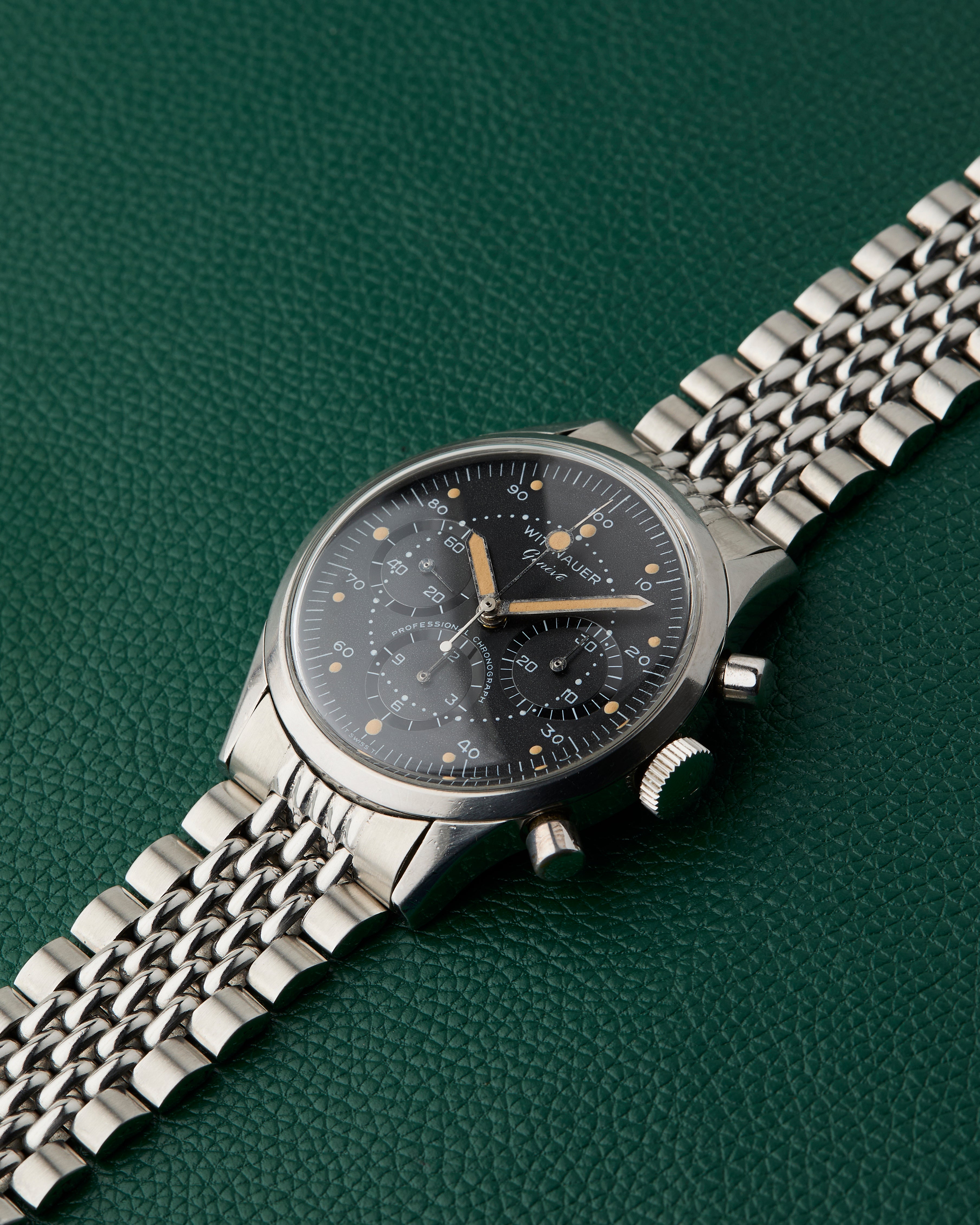 Wittnauer Ref. 242T Professional Chronograph Valjoux 72 – Tortoise
