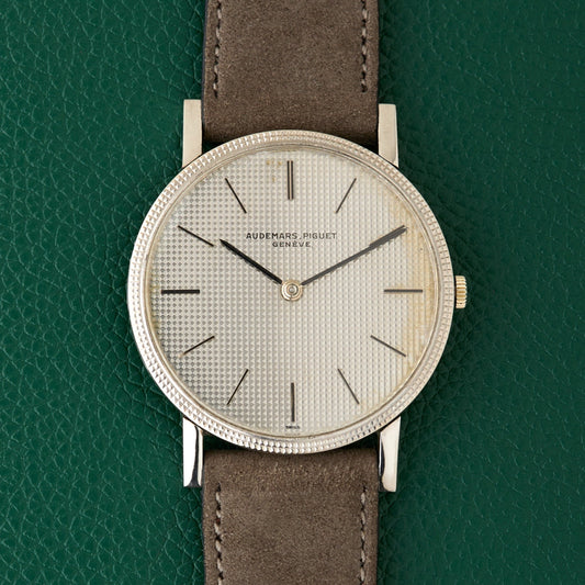 Audemars Piguet Ref. 5259 Hobnail Ultra Thin 18k White Gold