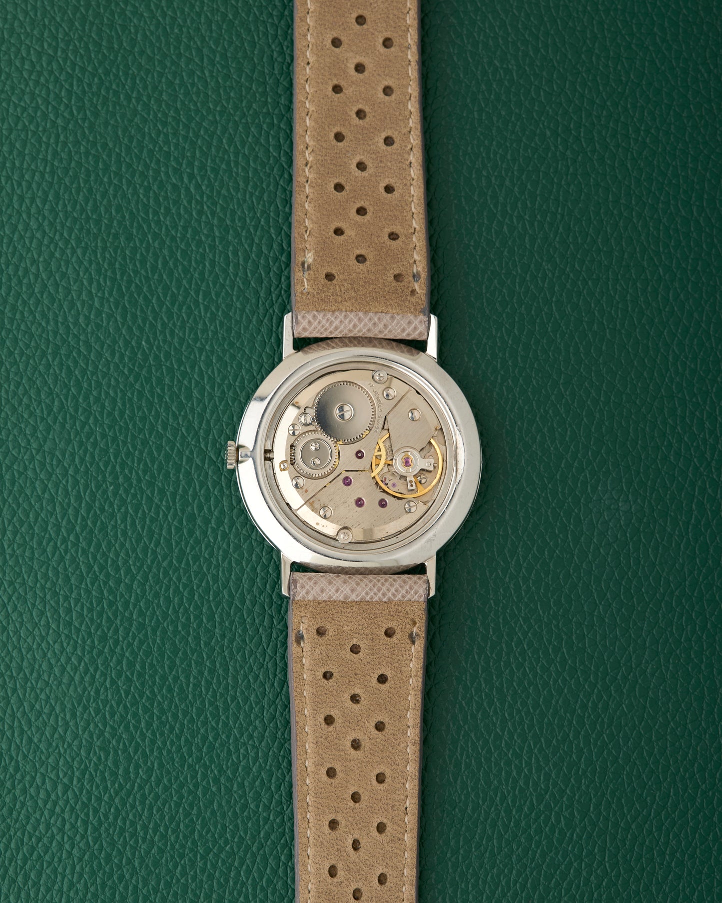 Royce St. Moritz Lapis Lazuli Dial Vintage Wristwatch