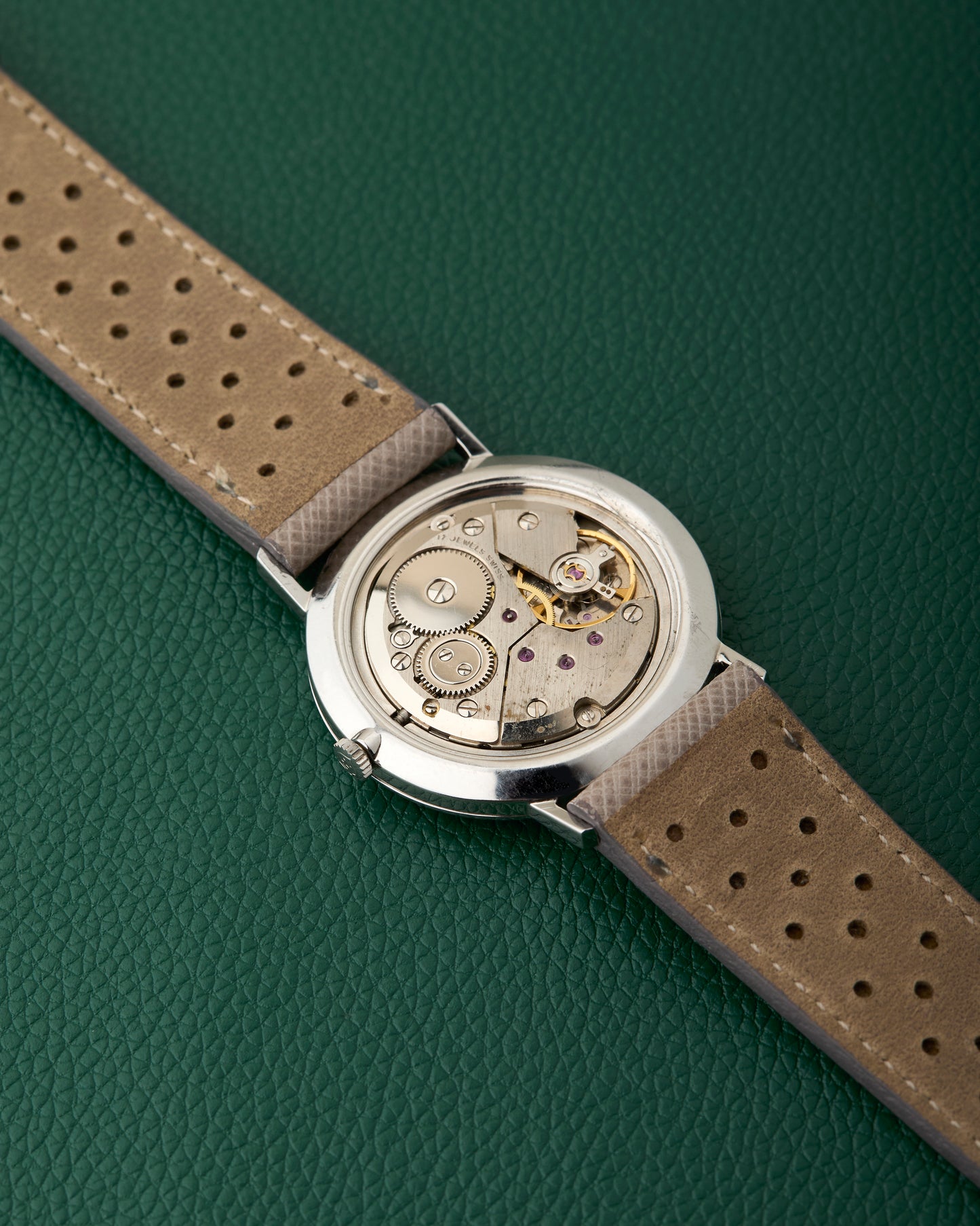 Royce St. Moritz Lapis Lazuli Dial Vintage Wristwatch