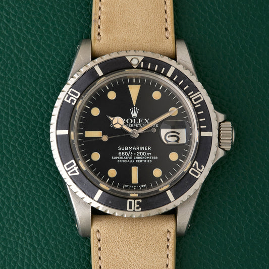 Rolex 1680 Submariner Date Diver Watch Vintage 1975