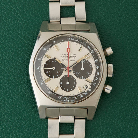 Zenith A384 Vintage El Primero Gay Freres Ladder Bracelet