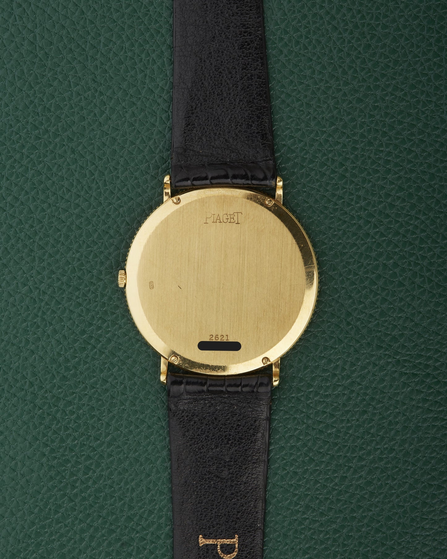 Piaget 2621 Ultra Thin 18k Yellow Gold Dress Watch