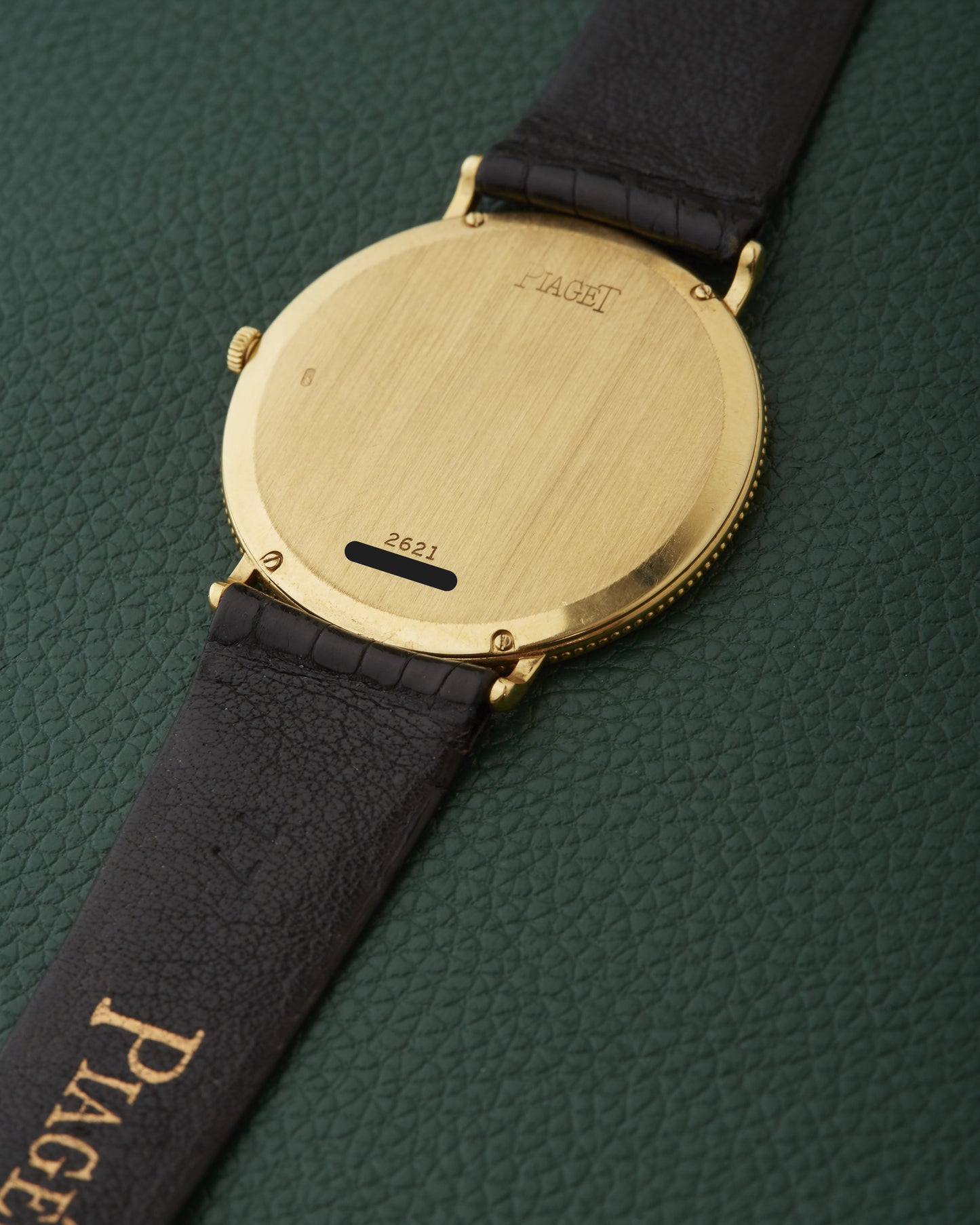 Piaget 2621 Ultra Thin 18k Yellow Gold Dress Watch