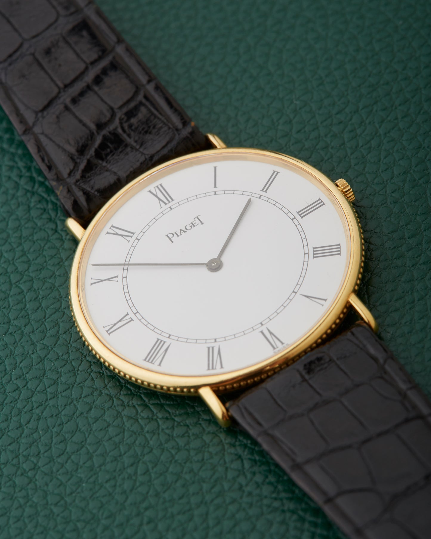 Piaget 2621 Ultra Thin 18k Yellow Gold Dress Watch