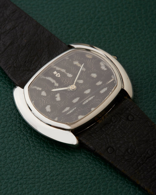 Corum Ref. 27A119 Guinea Fowl Feather Dial 18k White Gold
