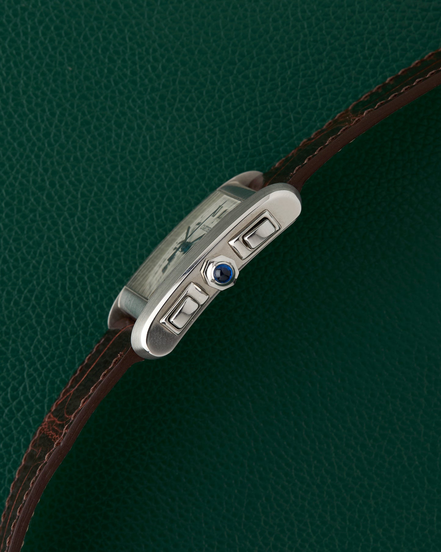 Cartier Tank Française Ref. 2531 Chronoflex “Yearling” Chronograph
