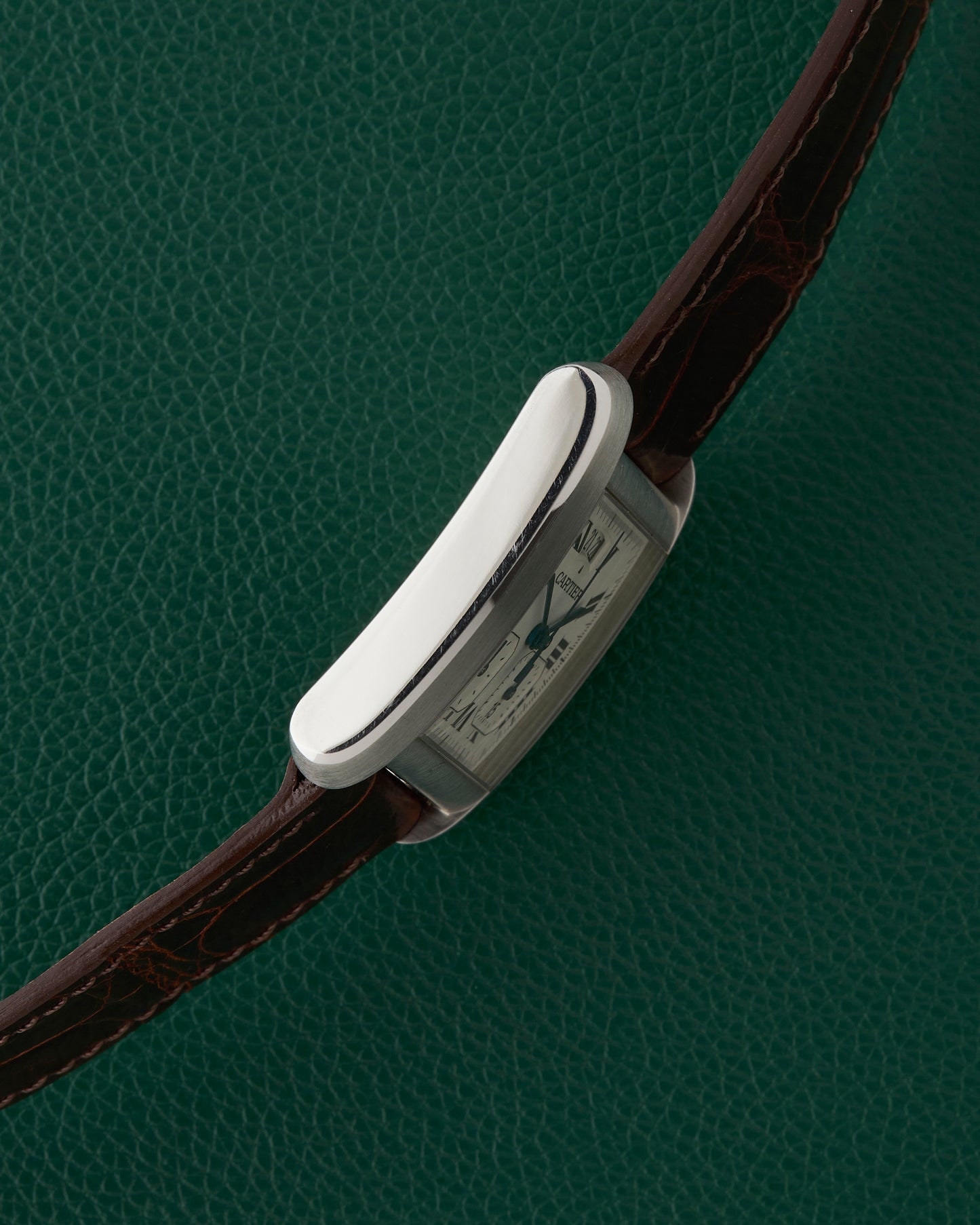 Cartier Tank Française Ref. 2531 Chronoflex “Yearling” Chronograph