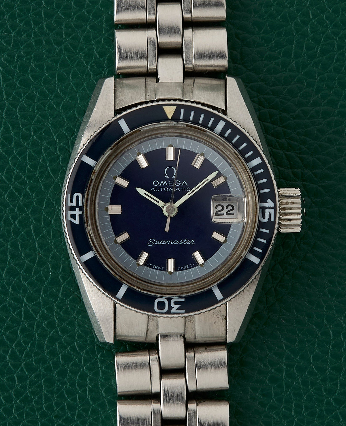 Omega Seamaster Ref. 566.024 Blue Dial Ladies Automatic