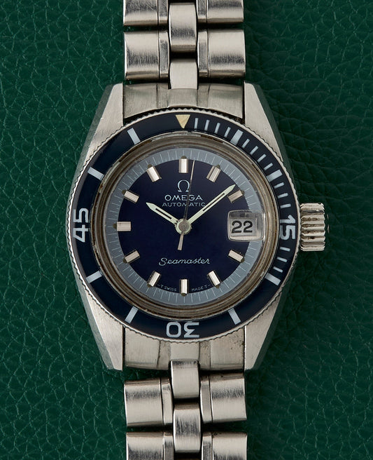 Omega Seamaster Ref. 566.024 Blue Dial Ladies Automatic