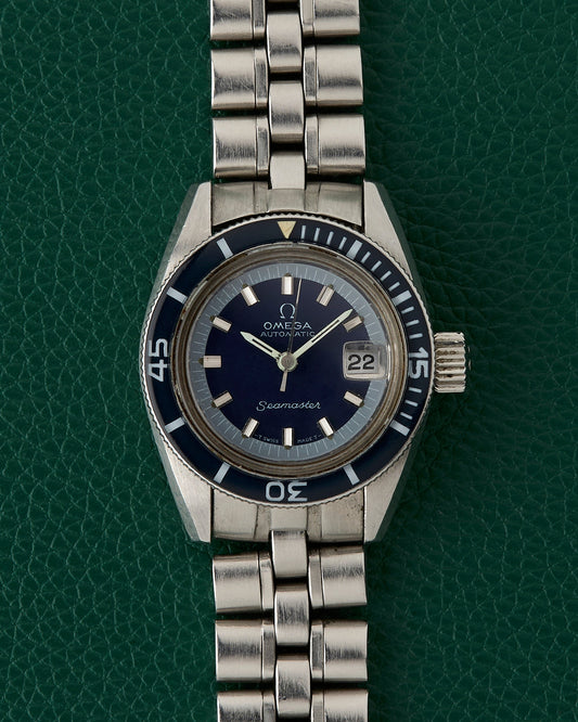 Omega Seamaster Ref. 566.024 Blue Dial Ladies Automatic
