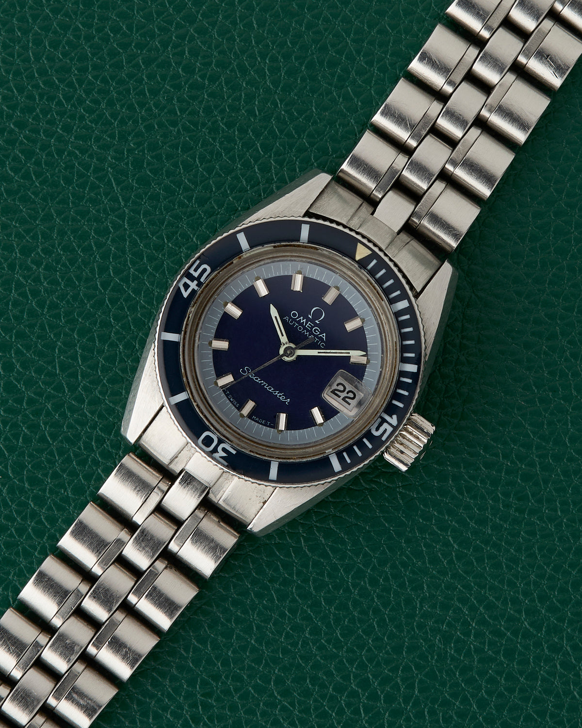 Omega Seamaster Ref. 566.024 Blue Dial Ladies Automatic