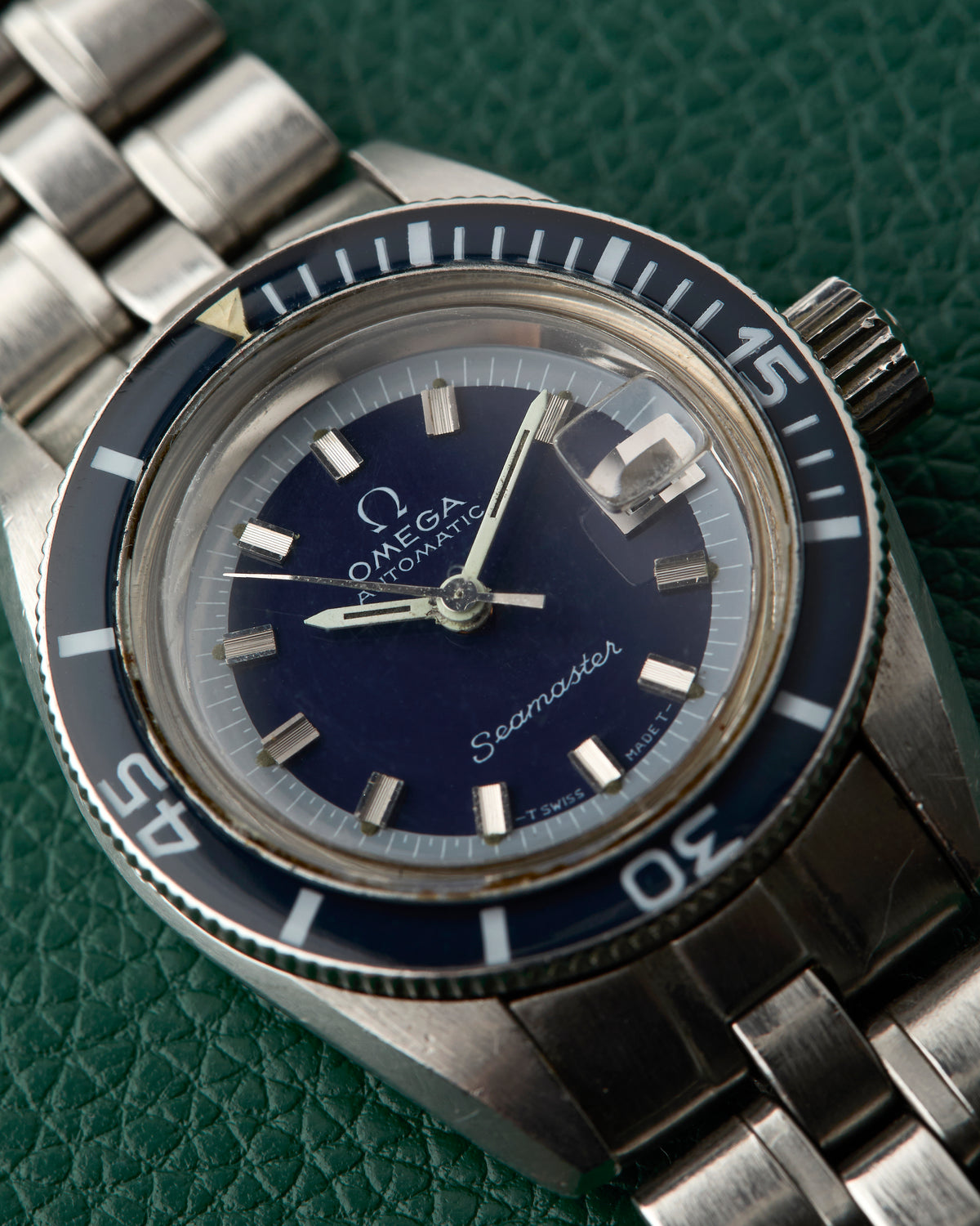 Omega Seamaster Ref. 566.024 Blue Dial Ladies Automatic
