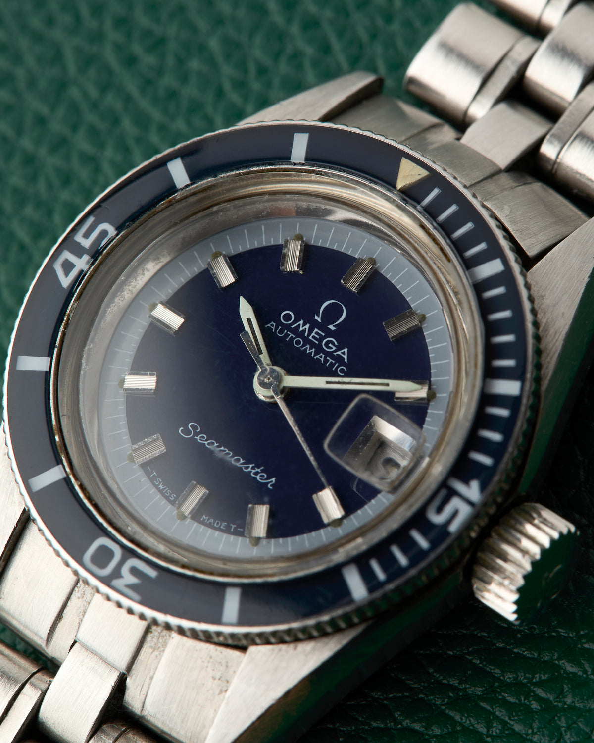 Omega Seamaster Ref. 566.024 Blue Dial Ladies Automatic