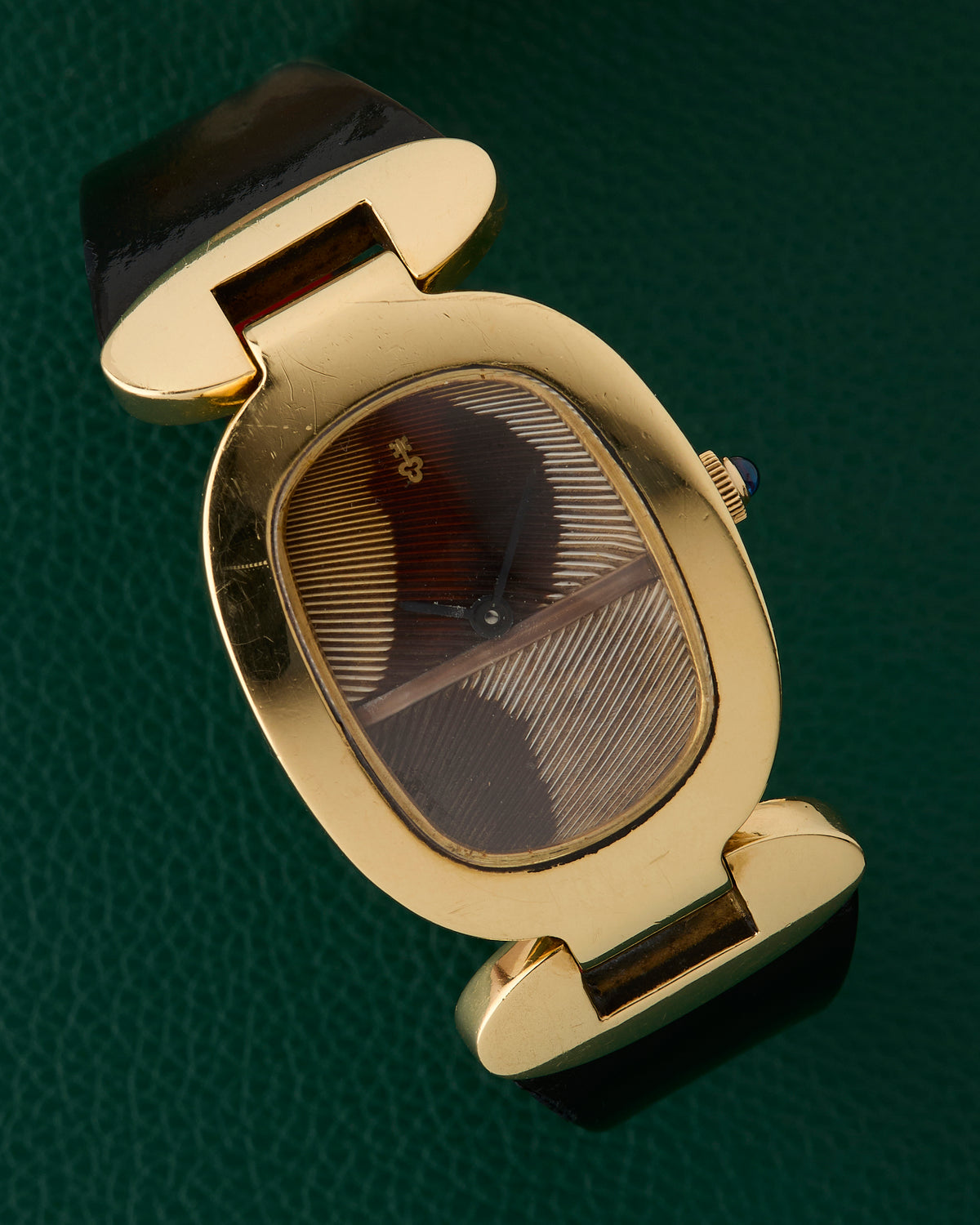 Corum Love Bond Ref. 57310C11 Exotic Feather Dial 18K Yellow Gold