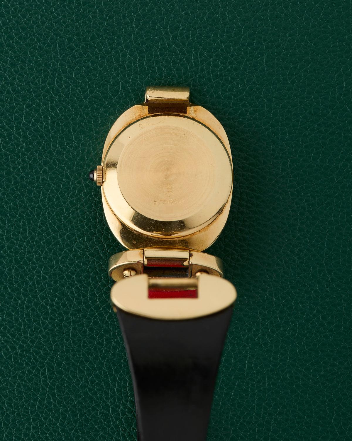 Corum Love Bond Ref. 57310C11 Exotic Feather Dial 18K Yellow Gold