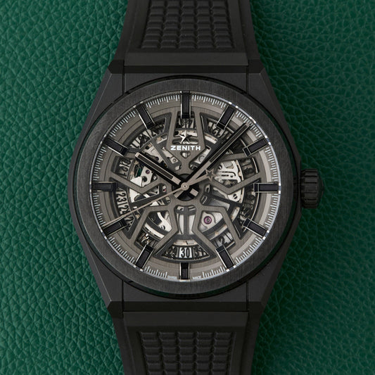 Zenith Defy Classic Black Ceramic Ref. 49.9000.670/77.r782 Box Full Set 2025