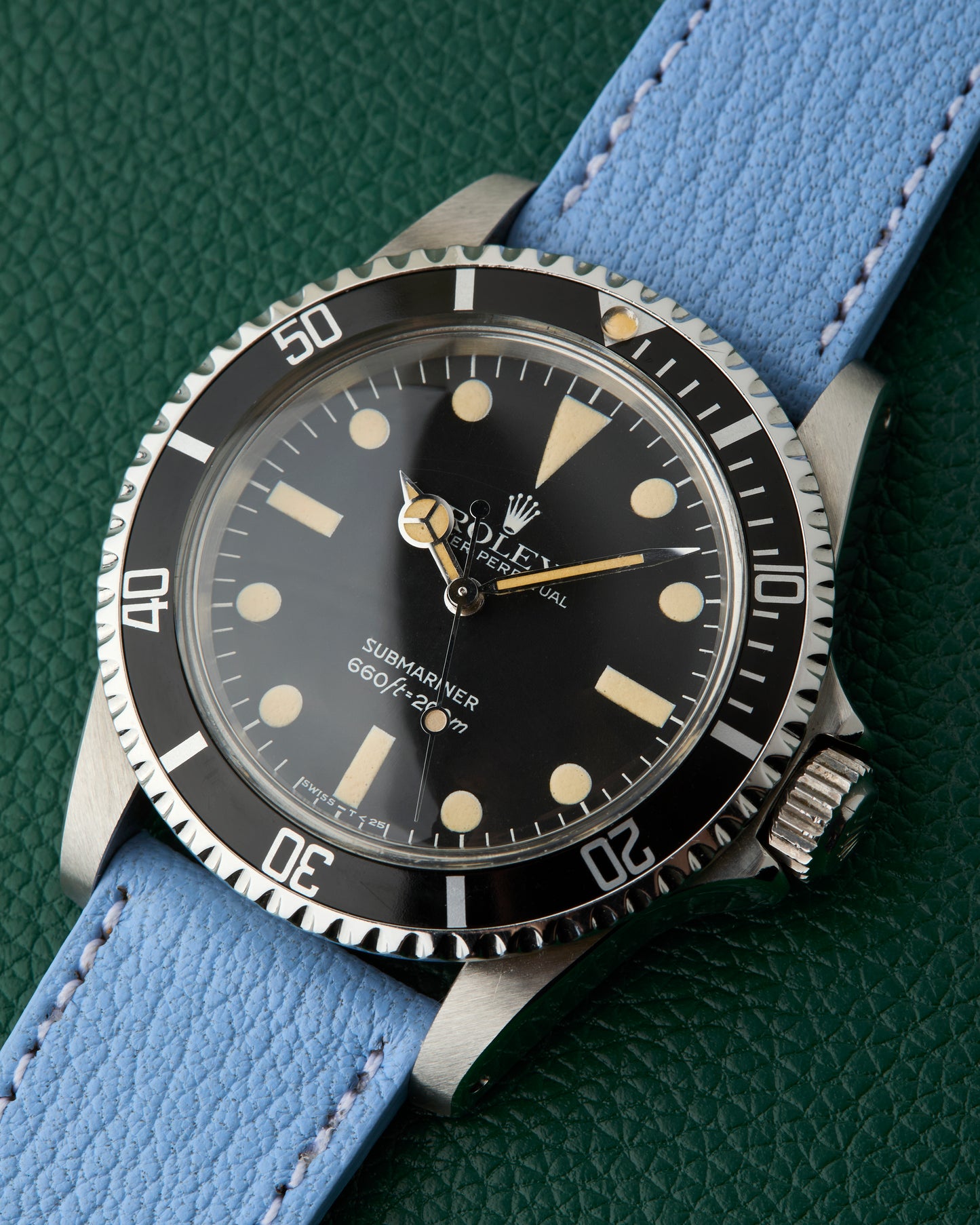 Rolex Submariner Ref. 5513 No Date Matte Black Dial 1982