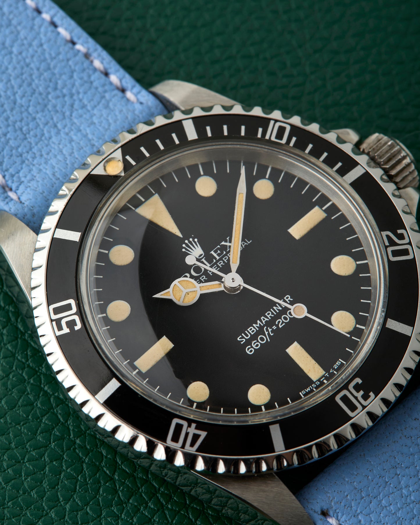 Rolex Submariner Ref. 5513 No Date Matte Black Dial 1982