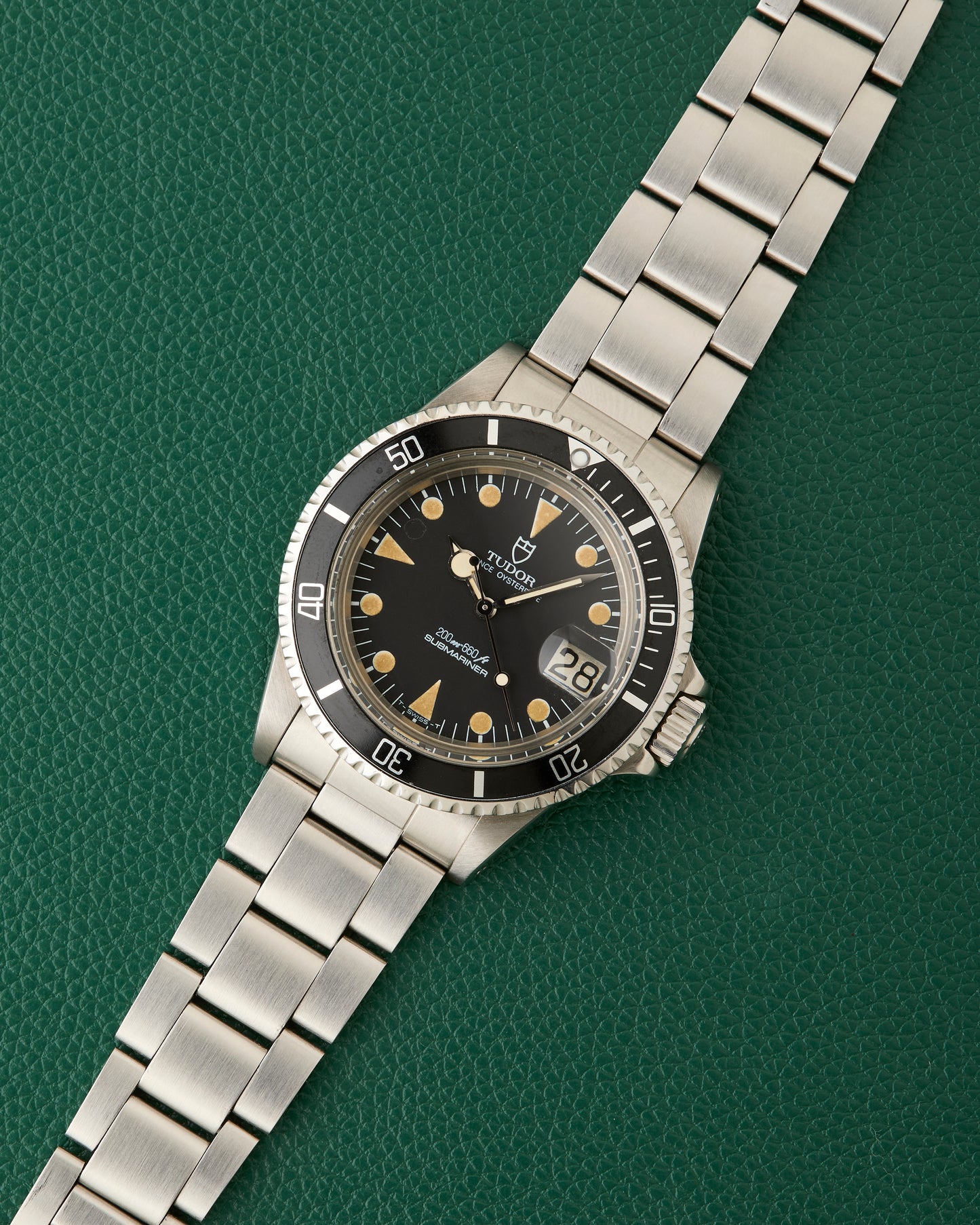 Tudor Ref.76100 Submariner Date Lollipop Hand Black Dial 1987