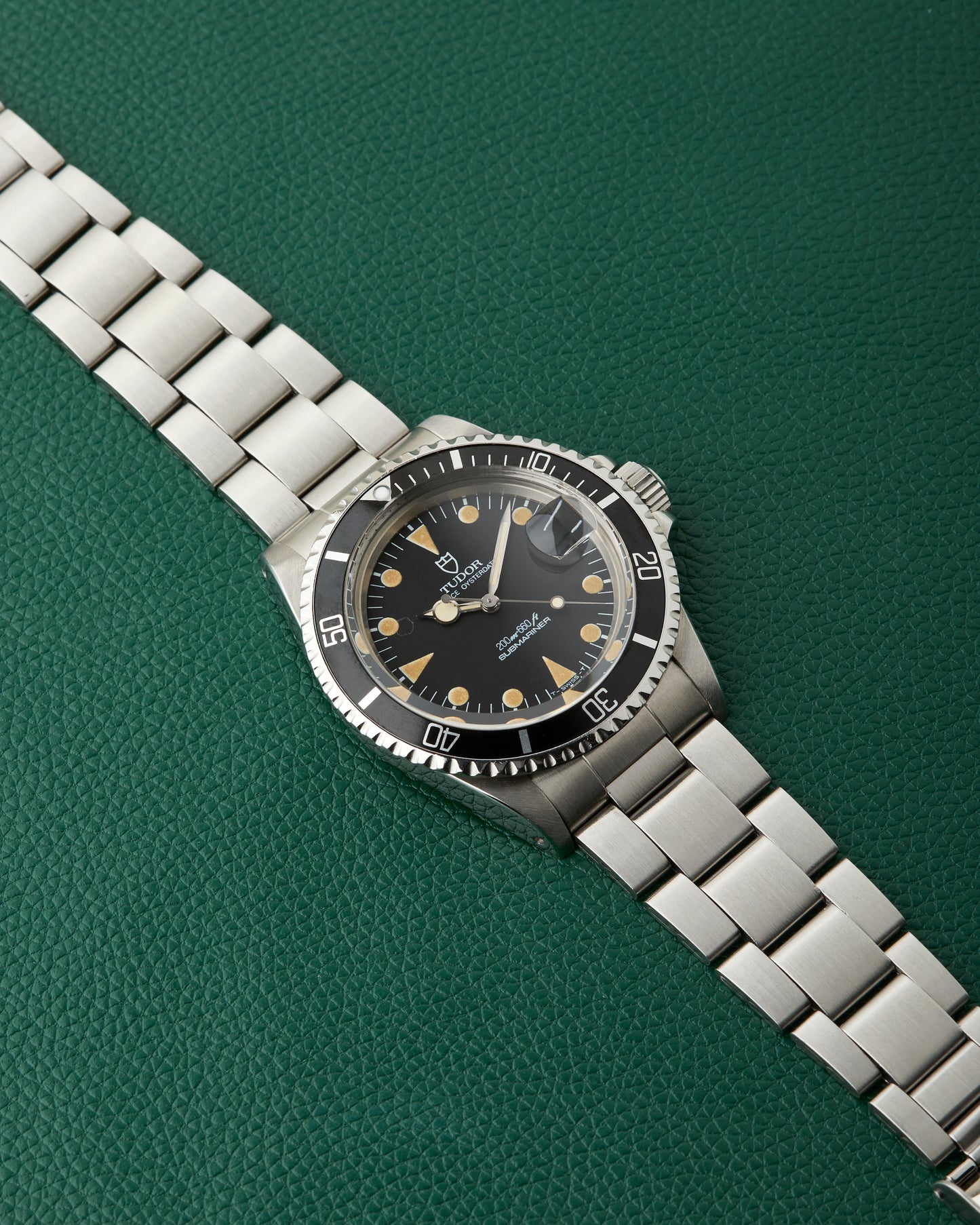 Tudor Ref.76100 Submariner Date Lollipop Hand Black Dial 1987