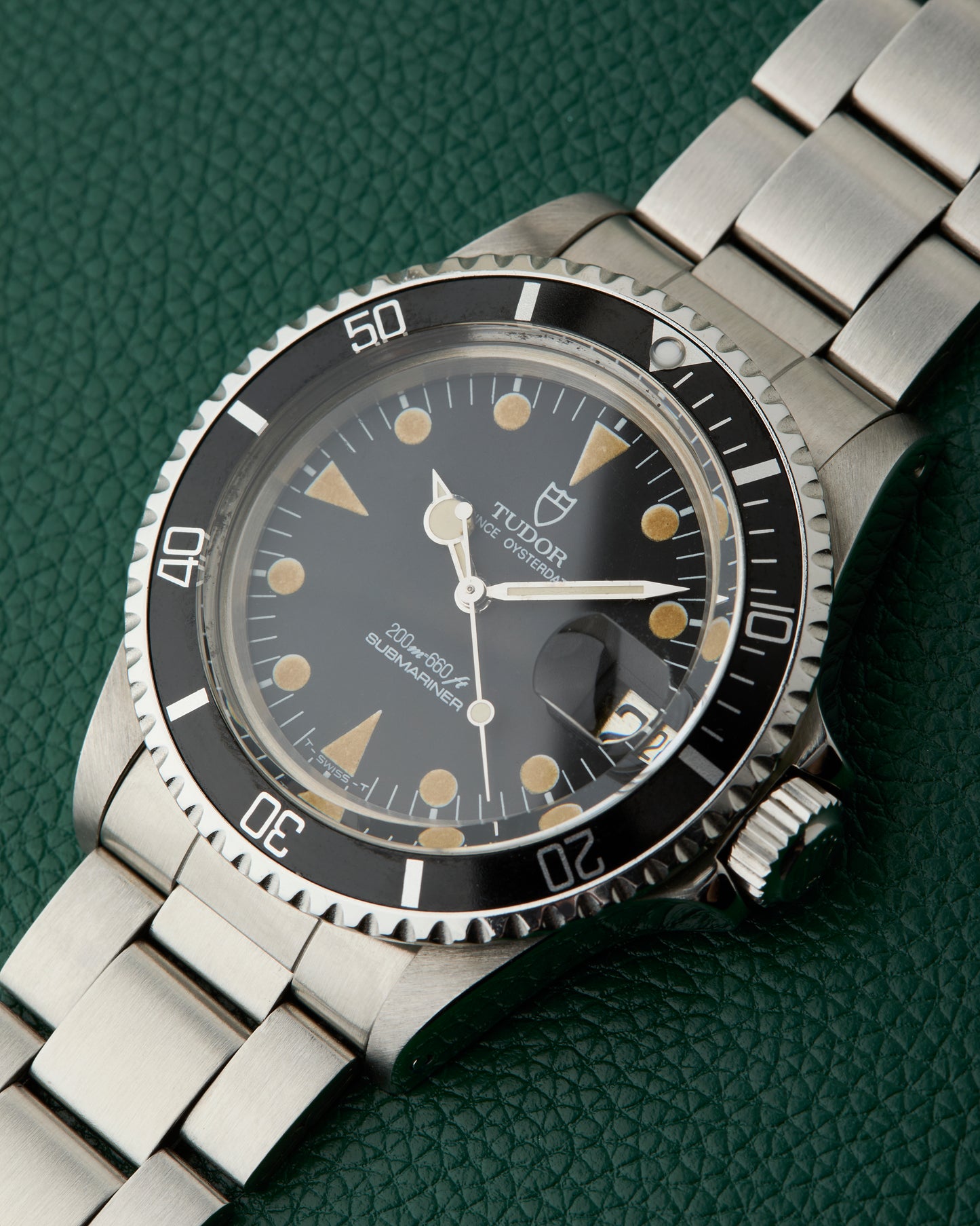 Tudor Ref.76100 Submariner Date Lollipop Hand Black Dial 1987