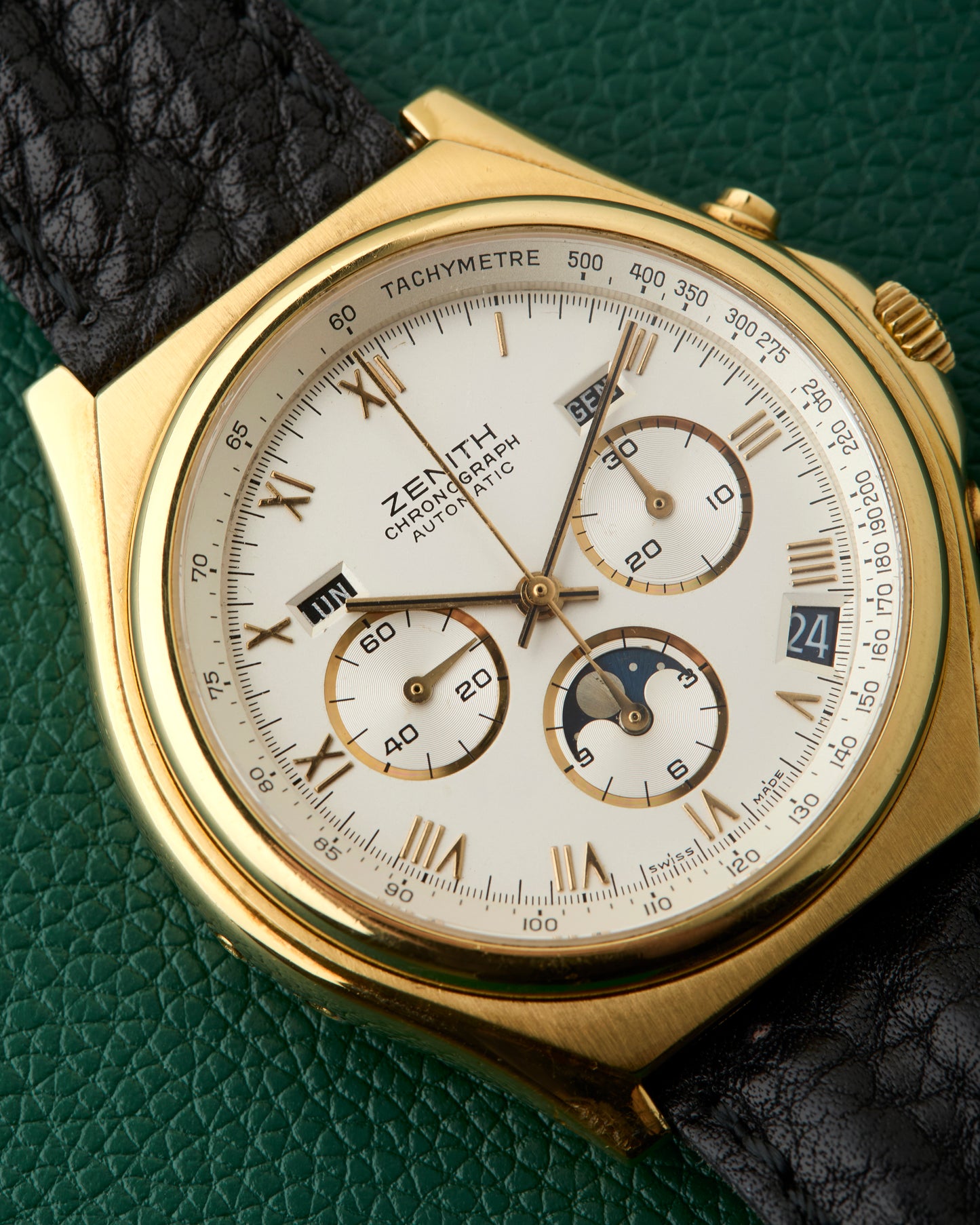 Zenith 30.0160.418 El Primero Moonphase 18k Neo-Vintage Full Calendar