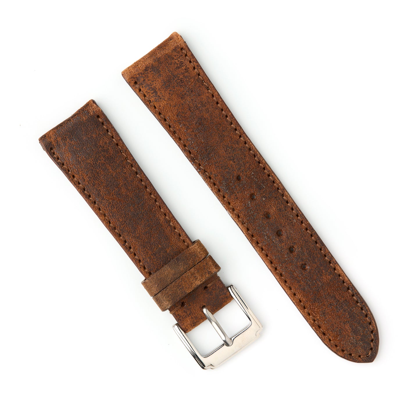 Hatchling Straps Vintage Inspired Brown 21mm
