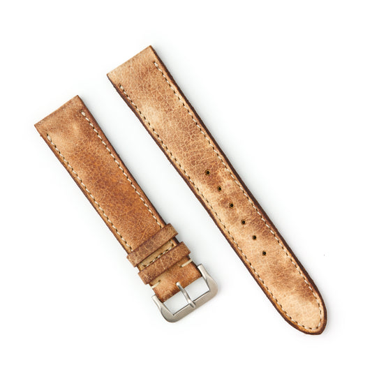Hatchling Straps Vintage Inspired Brown 18mm