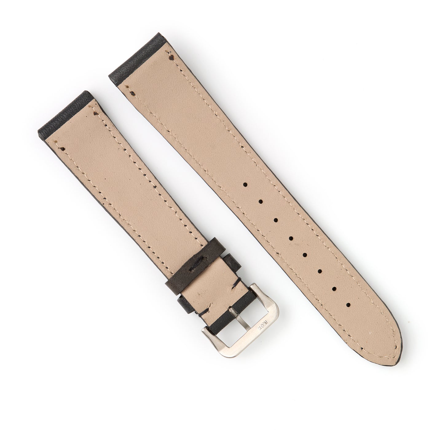 Hatchling Straps Vintage Inspired Black 19mm-Long
