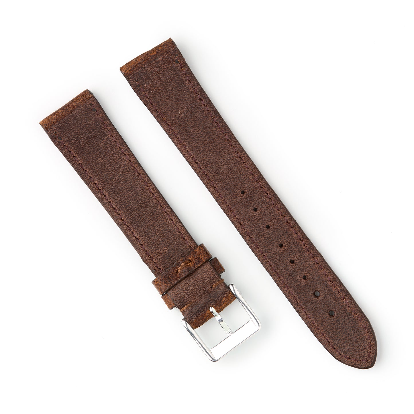 Hatchling Straps Vintage Inspired Brown 19mm-Long