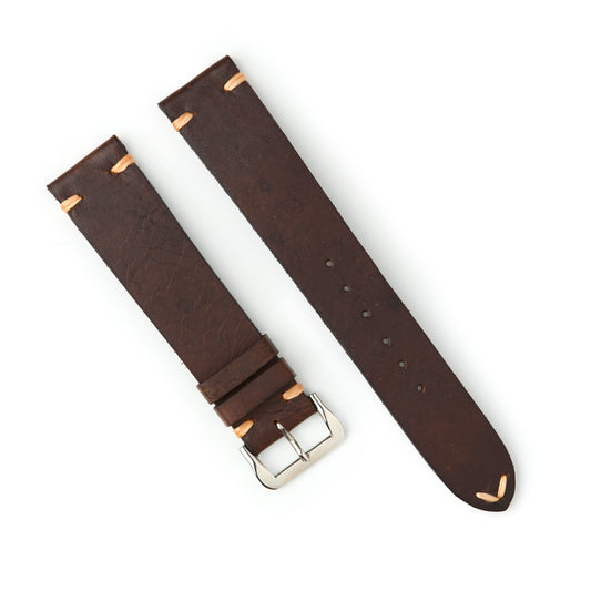 Hatchling Straps Vintage Inspired Brown 18mm
