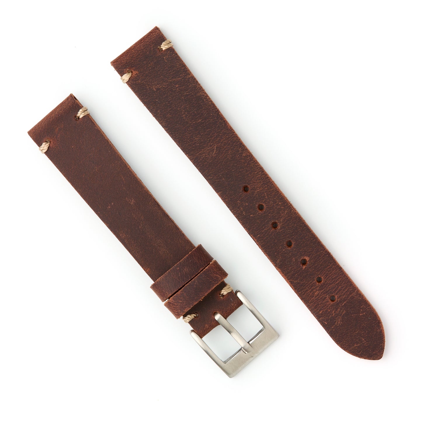 Hatchling Straps Vintage Inspired Brown 18mm