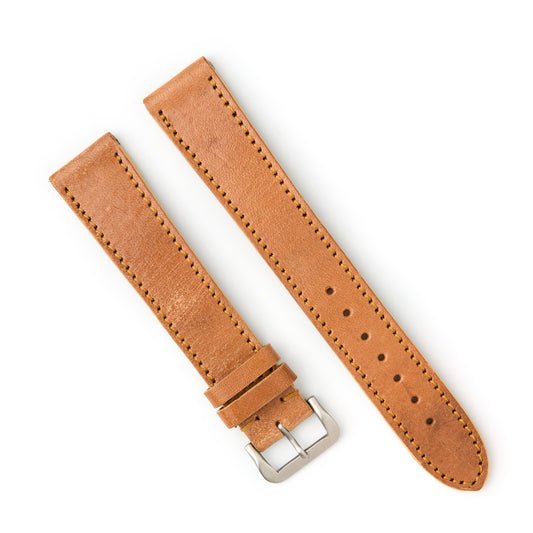 Hatchling Straps Vintage Inspired Brown 18mm-Extra Long